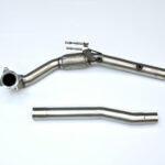 Milltek Large-bore Downpipe und De-cat SSXAU284 Volkswagen Scirocco