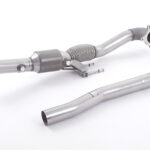 Milltek Large Bore Downpipe und Hi-Flow Sports Cat SSXAU312 Volkswagen Scirocco