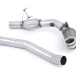 Milltek Large Bore Downpipe und Hi-Flow Sports Cat SSXAU495 Audi S1