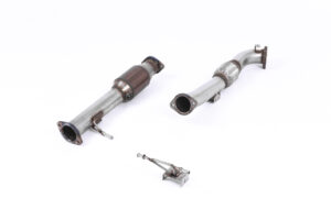 Milltek Large Bore Downpipe und Hi-Flow Sports Cat SSXFD082 Ford Focus