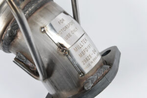 Milltek Large Bore Downpipe und Hi-Flow Sports Cat SSXFD125 Ford Focus