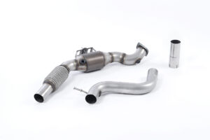 Milltek Large Bore Downpipe und Hi-Flow Sports Cat SSXFD169 Ford Mustang