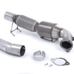 Milltek Large Bore Downpipe und Hi-Flow Sports Cat SSXFD192 Ford Focus