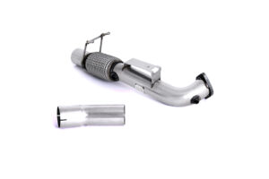 Milltek Large-bore Downpipe und De-cat SSXFD195 Ford Focus