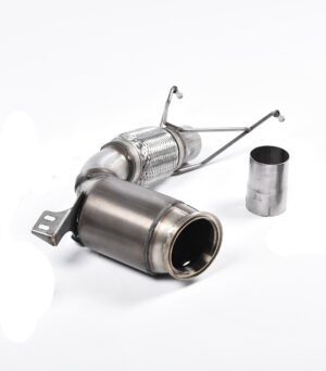 Milltek Large Bore Downpipe und Hi-Flow Sports Cat SSXM427 New Mini Mk3