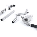 Milltek Turbo-back excluding Hi-Flow Sports Cat SSXRN420 Renault Mégane