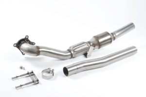 Milltek Large Bore Downpipe und Hi-Flow Sports Cat SSXSE154 Volkswagen Golf