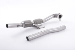 Milltek Large Bore Downpipe und Hi-Flow Sports Cat SSXVW215 Volkswagen Golf