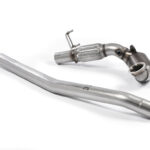 Milltek Large Bore Downpipe und Hi-Flow Sports Cat SSXVW350 Volkswagen Golf