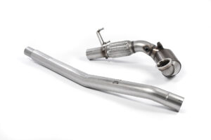 Milltek Large Bore Downpipe und Hi-Flow Sports Cat SSXVW350 Volkswagen Golf
