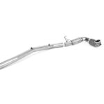 Milltek Large Bore Downpipe und Hi-Flow Sports Cat SSXVW635 Volkswagen Golf