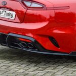 Gefräster Heckansatz + Seitenteile mit Wing für Kia Stinger CK