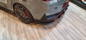 Heckansatz Seitenteile für Hyundai I30N Fastback ab Bj.2018-