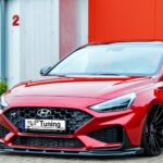 Cup Frontspoilerlippe mit Wing für Hyundai I30N Facelift
