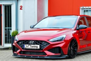 Cup Frontspoilerlippe mit Wing für Hyundai I30N Facelift