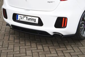 Heckansatz Heckdiffuser ABS bestehend aus Mittelteil und Seitenteilen für Kia Ceed GT Pro Ceed GT ab Bj. 2013-