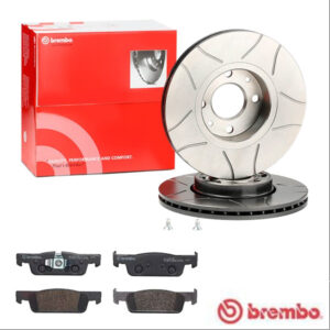 Smart 453 Fortwo Brembo Bremsen Set (2 x Scheiben + 2 x Belege)